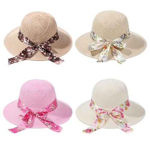 Ladies women sun hat - ladies, straw