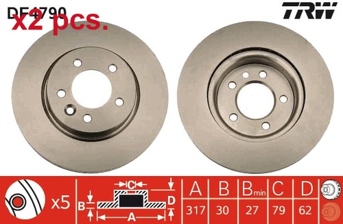 Pcs front brake - pcs,