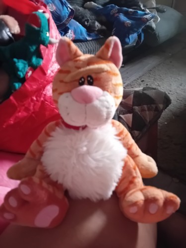 Petropolis ginger cat - ginger, plush