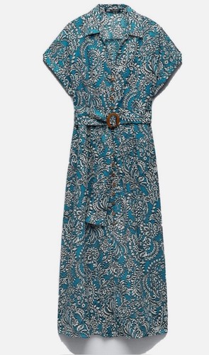 Zara blue floral - zara,