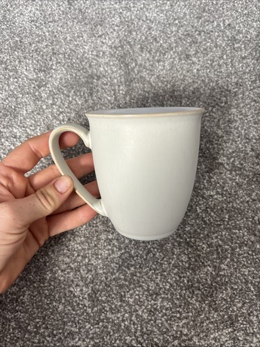 Denby linen mug used - denby,