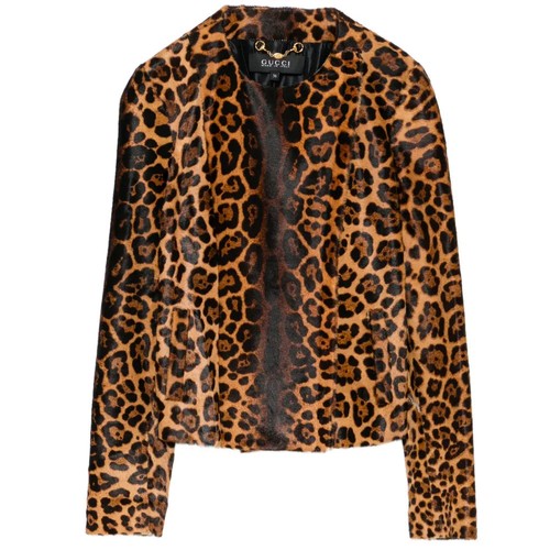 Gucci leopard print ponyhair - -,