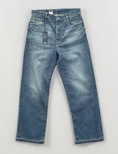 G-Star Raw Jeans Women’s W30 L34 Blue High Straight Ankle Wide Leg Tedie (30x29)