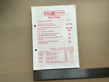 Fife Scottish Bus Group Route