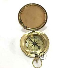 Solid Brass Push Knob Button