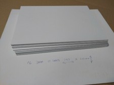 3mm Matt.  White Foam PVC Sheet  A4 Foamex Foam PVC Sheet Board 10 sheets