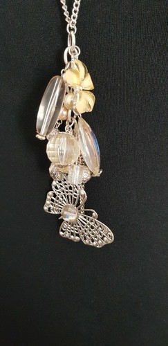 Women silver charm - women's, necklace