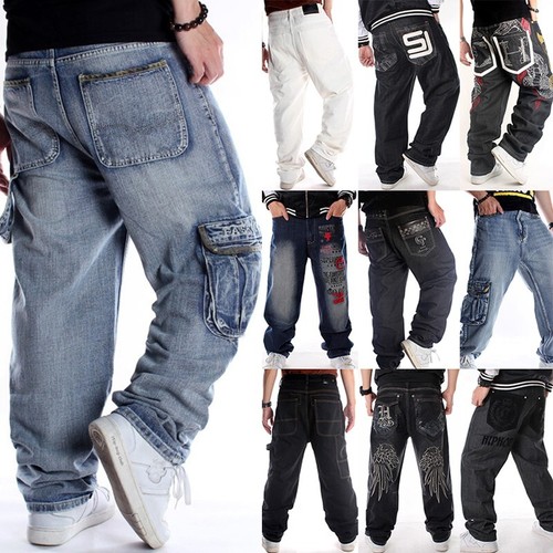 Mens jeans baggy loose - mens,