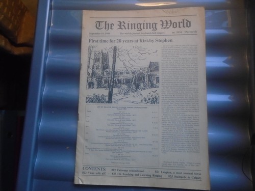 1986 ringing world weekly - 1986,