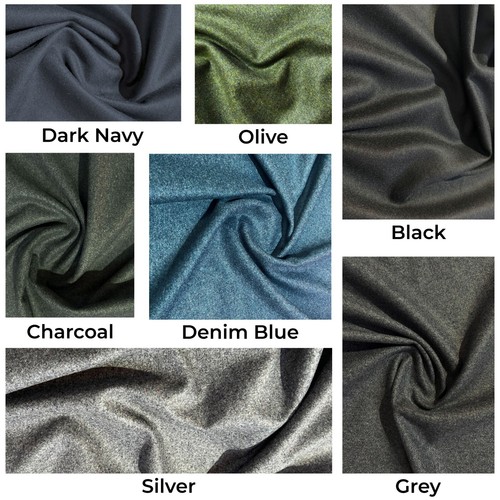Melton wool fabric 380gsm - melton,