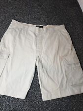 jeff banks Cargo Shorts Size 34 Beige