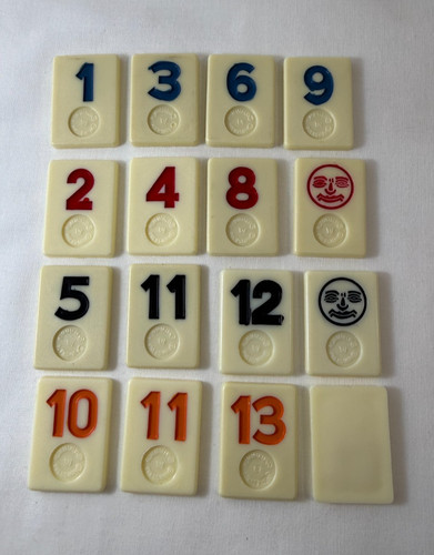 Rummikub game tiles - rummikub,