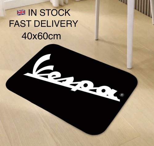 Vespa door mat bath - vespa, garage