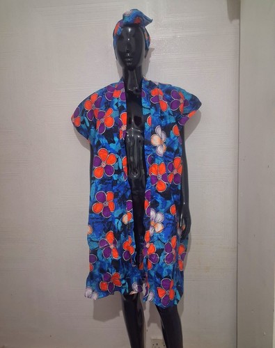 African print ankara kimono - print,