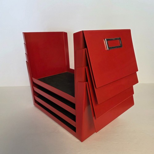 Red ikea nesting metal cd - red,