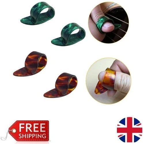4pcs thumb picks guitar - 4pcs,
