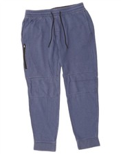 ABERCROMBIE & FITCH Mens Tracksuit Trousers Joggers Small  Blue Cotton CM03