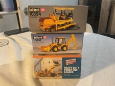 kibri HO model railway construction vehicals see description