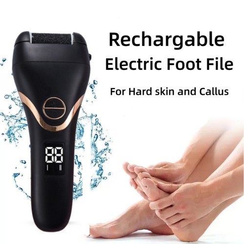 Electric foot file pedicure - foot,
