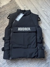 Hoodrich Boys Observe2 Black Padded Gilet Age 10-12 Years New with Tags