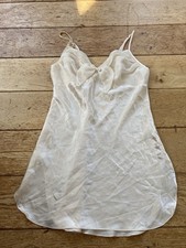 Y2K Vintage Victoria’s Secret Gold Label 1970s/1980s Cream Long Cami/slip Small