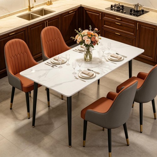 Solid marble dining table and - solid,