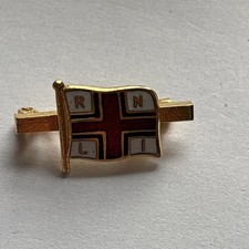 RNLI Flag Metal Badge. 