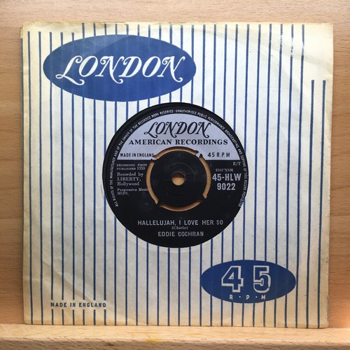 Eddie cochran hallelujah i - cochran,