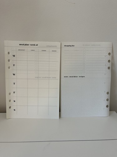 Ring binder planner - a5,