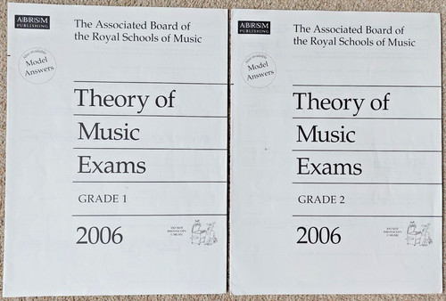 Theory music exams 2006 - music,