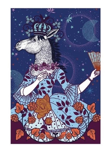 Donkey blank art small - ,