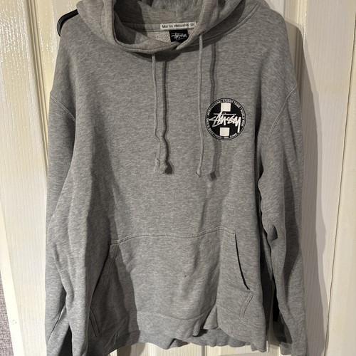 Mens stussy hoodie large - stussy,