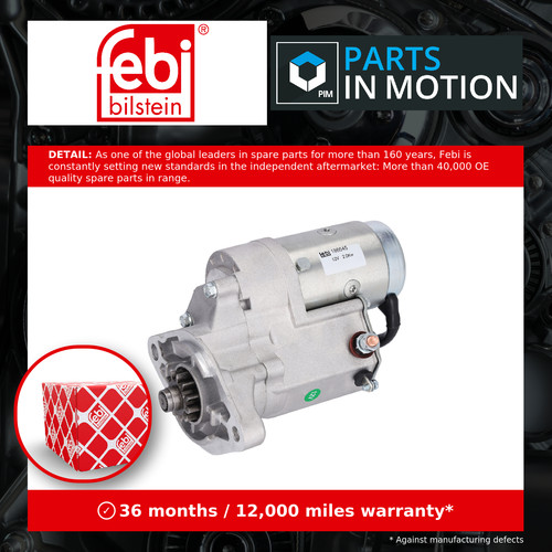 Starter motor fits toyota - starter,