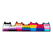 All the pride flags cats - the,