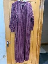 Plum Abaya Dress Size XL