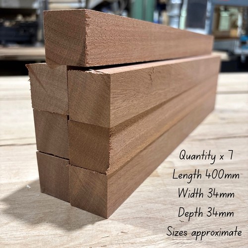 Planed sapele offcuts - planed,
