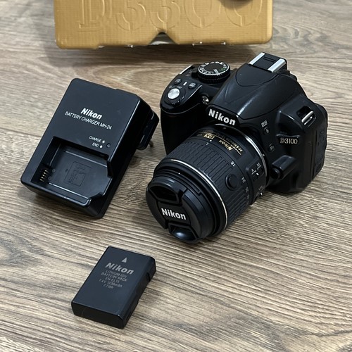 Nikon d3100 dslr 55mm lens - d3100,