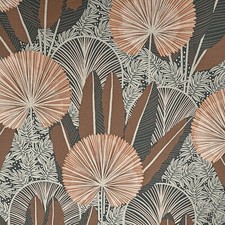 Brown Gold Metallic Wallpaper