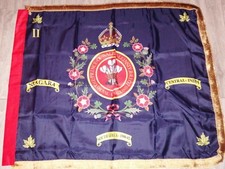 Prince of wales's Leinster Regiment Regimental colours 2nd Bn flag