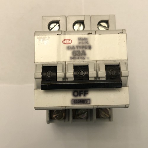 Mem amp type triple pole - 3,