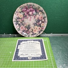 Bradley Exchange Limited Edition Circle Of Elegance Plate (7D)
