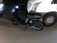 Sx-250  This is a scooter bike hybrid which reaches 15.5mph pedal assisted legal