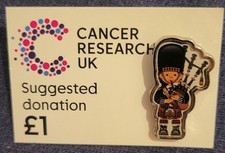 Charity Pin Badge Cancer