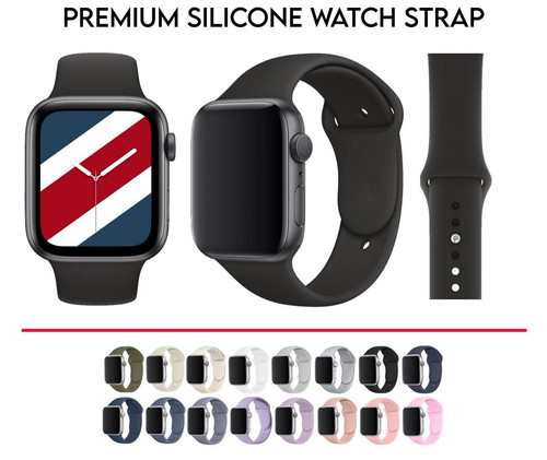 For apple watch silicone - silicone, strap