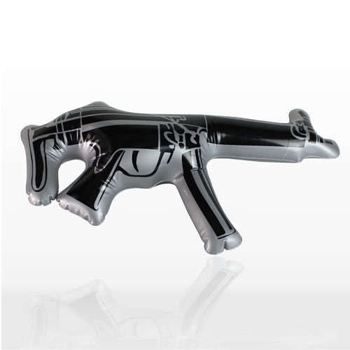 Inflatable machine gun 48cm - inflatable,
