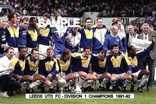 Leeds Utd FC `1991-92 Champions  Team photo