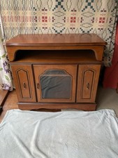Sturdy Wooden T V Cabinet With