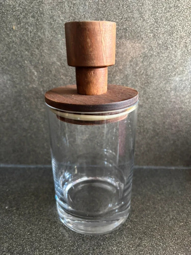 Home small wooden - small, lidded