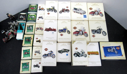Lot hallmark harley - lot, of