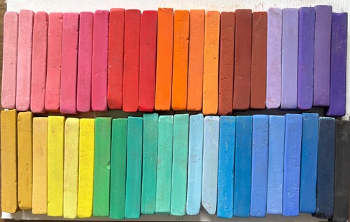 Soft pastels full sticks - pastels,